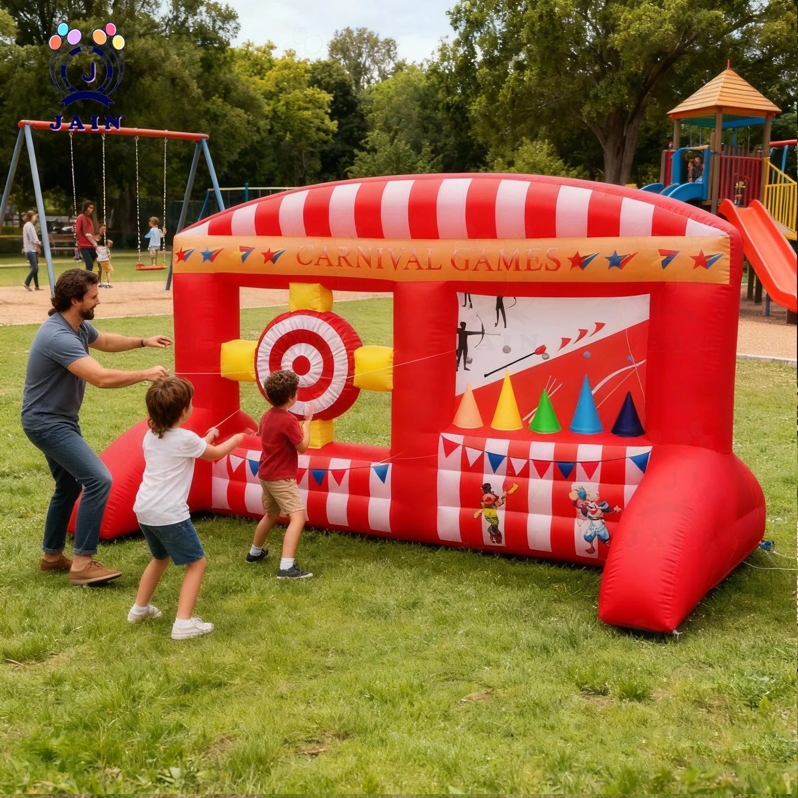 Conjunto de Jogo Inflável de D - Kids Outdoor Archery Set avaliação e preço