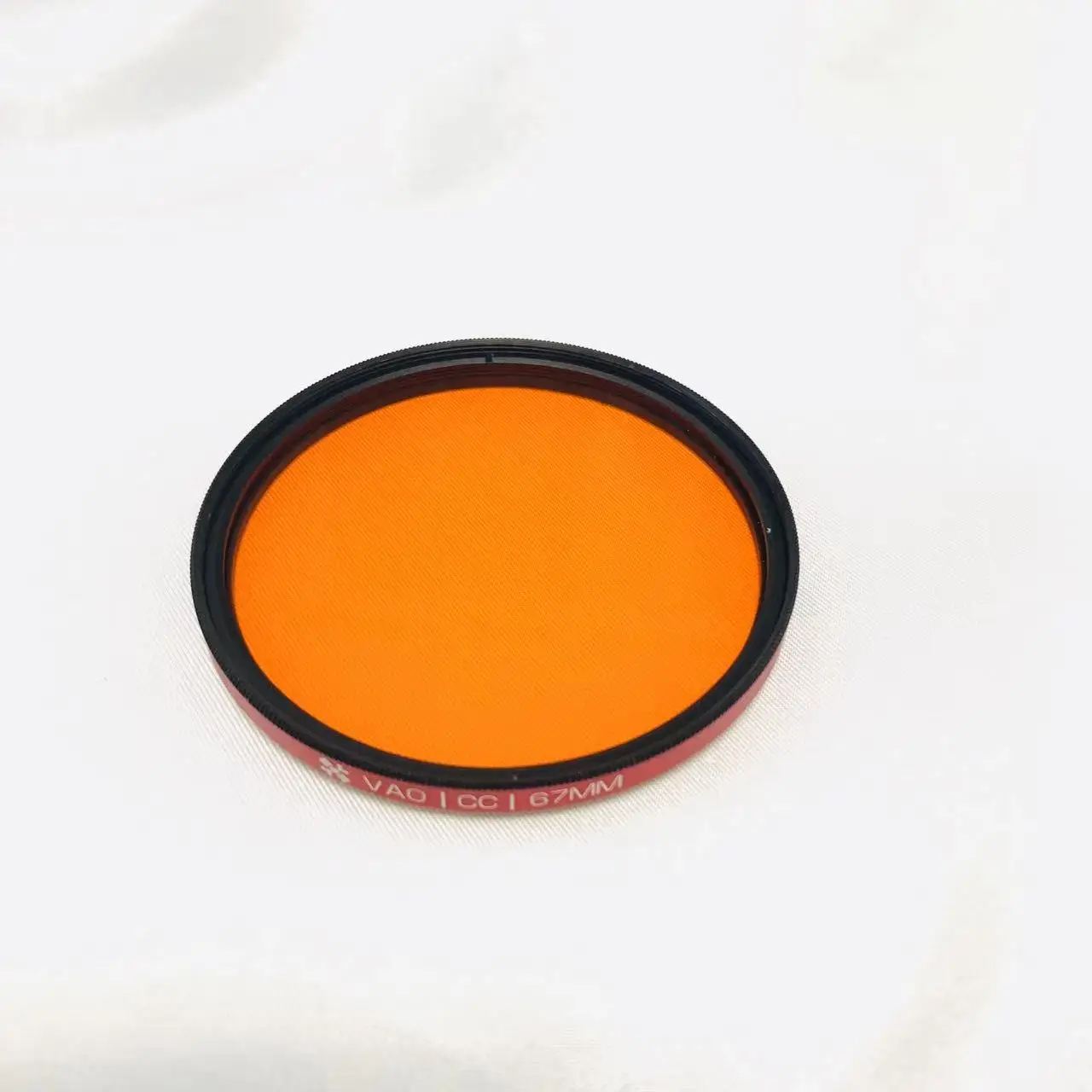 Multiple Sizes M49 49mm With Metal Frame 565nm IR Pass Orange Filter Glass CB565 For Infrared Photography