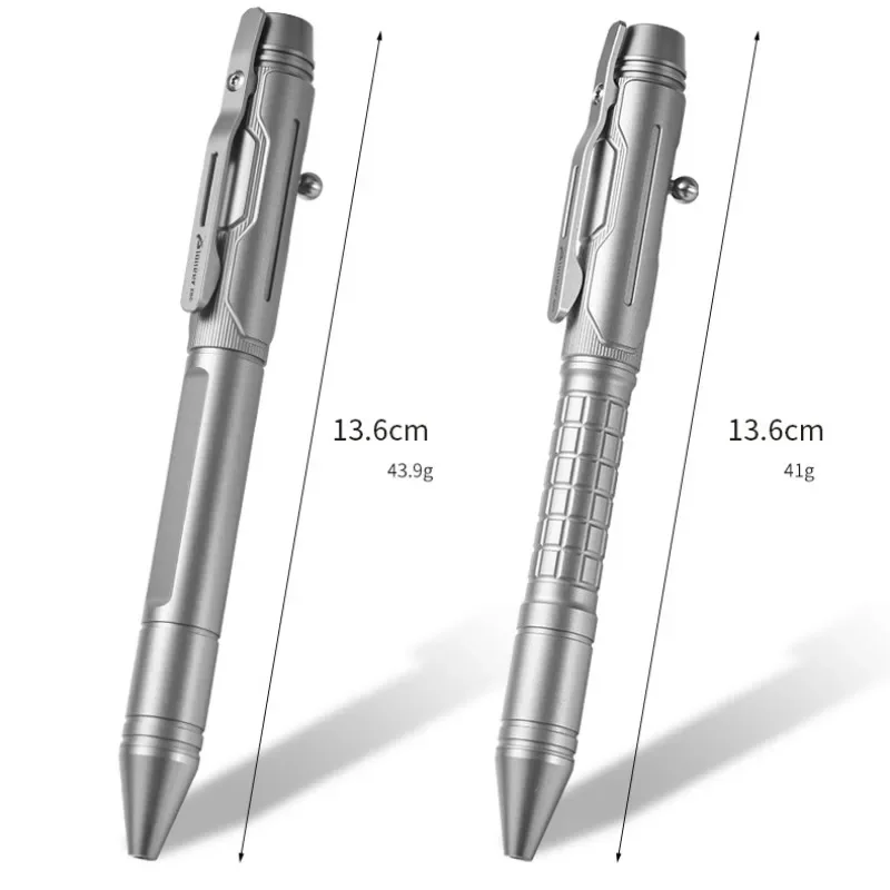 Titanium Alloy Pen Business Gel Pen Outdoor EDC Pen Signature Writing Pen Pocket Multi-purpose Tool Ballpoint Pen