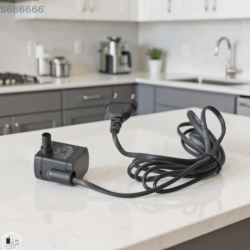 Европейская вилка 220–240 В, ультра-тихий мини-погружной водяной насос, идеально подходит для аквариума, аквариума, настольных фонтанов, упаковка из 1/2 шт.