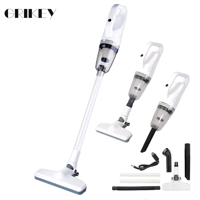 Handheld Stick Cordless Vacuum Cleaner 12KPA Rechargeable Car Vacuum Cleaner High Power for Home Pet Hair Hardwood Floor