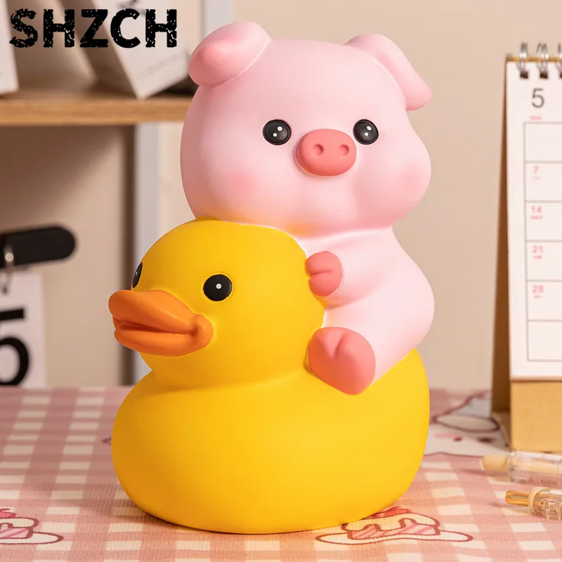 Duck Pig Money Jar. Rubber-coated,shock-resistant, Both For Saving  Withdrawing. Children's Savings Container.teacher's Day Gift