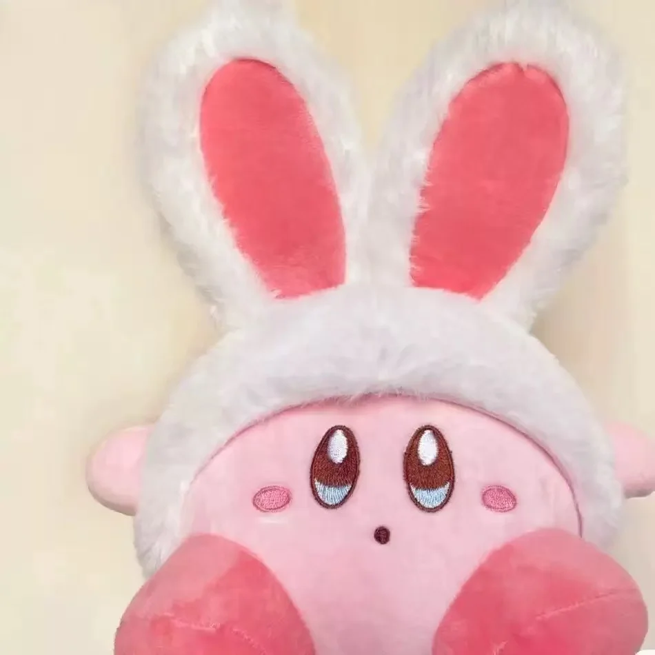 20cm-30cm Rabbit Ear Kirby Plush Plush Toys Hug Pillow Grabbing Machine Doll Room Decoration Children'S Toys Girl'S Holiday Gift view 6
