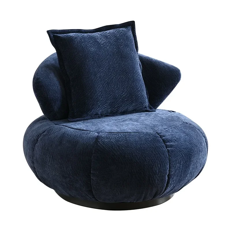 

Lazy sofa chair bedroom balcony living room fleece linen fabric