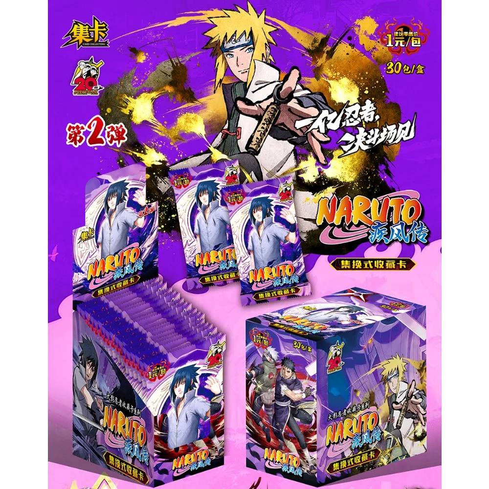 NARUTO Collection Card For Child Tsunade Hyūga Hinata Haruno Sakura Classic Youth Competitive Anime Limited Game Card Kids Gifts