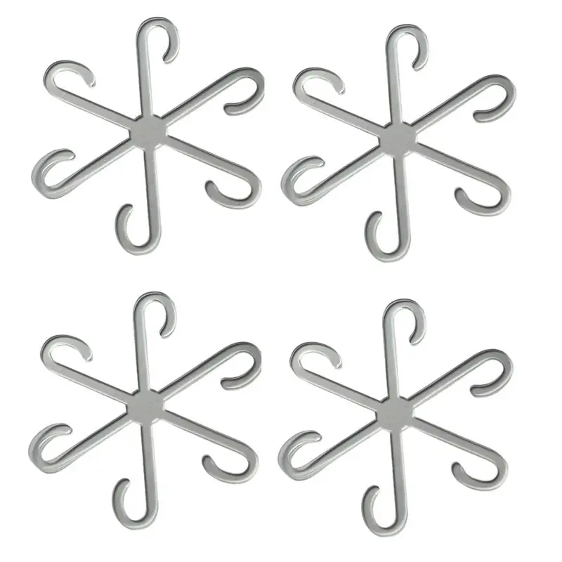Plant Stem Support, Acrylic Plant Climbers Stem Holders Reusable Plant Growth Accessories Stakes For Growing Plants
