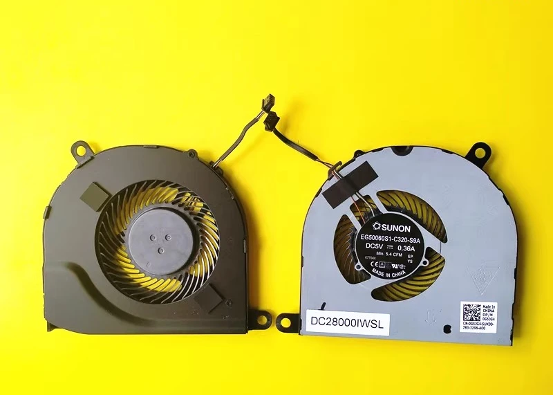 Para DELL Dell 5480 E5480 5490 E5490 ventilador independiente 0G5JG4