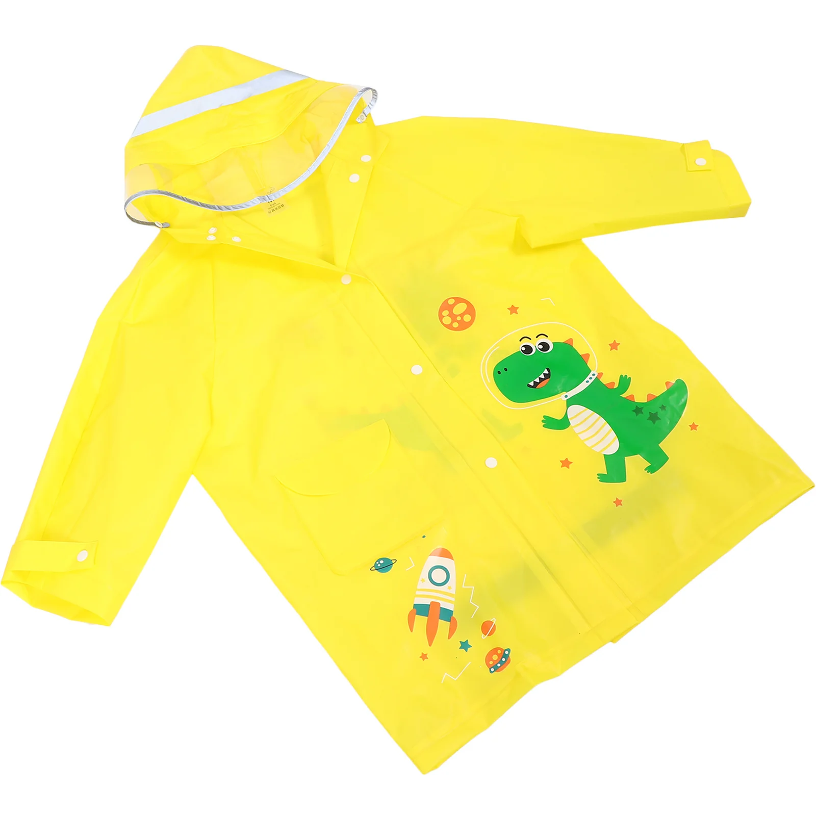 

Raincoat Cartoon Rain Poncho Large Brim Design Backpack Slot Rainwear for Size M Rain Coats for