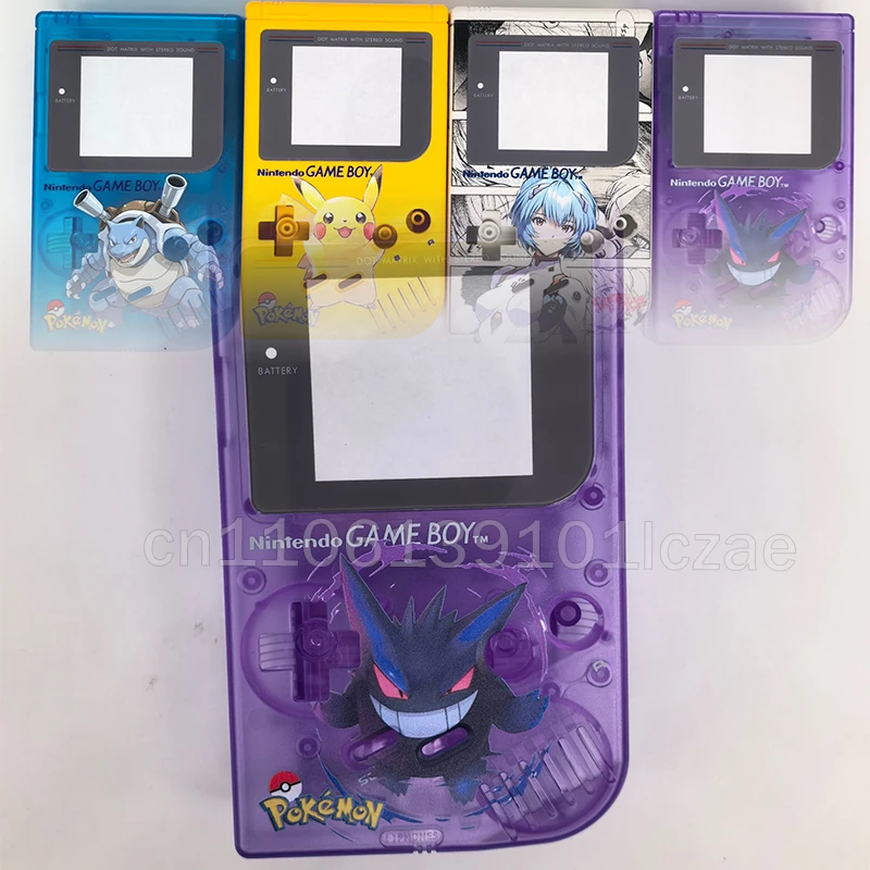 Carcasa para Gameboy Color, Carcasas Gbc con Temática Pokémon, Edición Limitada, Carcasas de Repuesto, Accesorios para Juegos, Regalos de Cumpleaños para Niños
