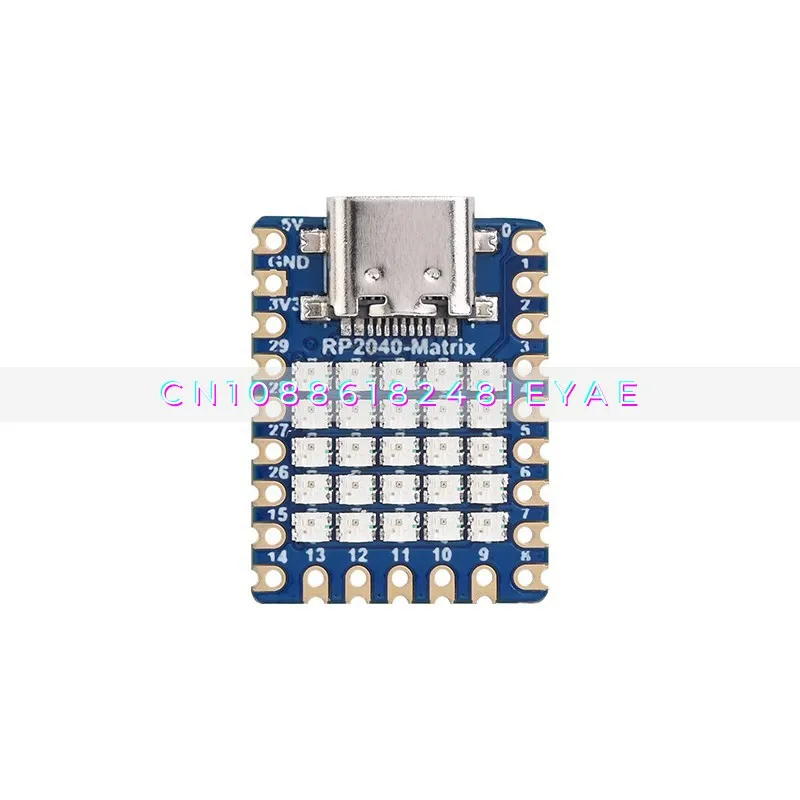 

Raspberry Pi RP2040 Pico Micro Development Board Matrix 5 × 5RGB LED Matrix Module