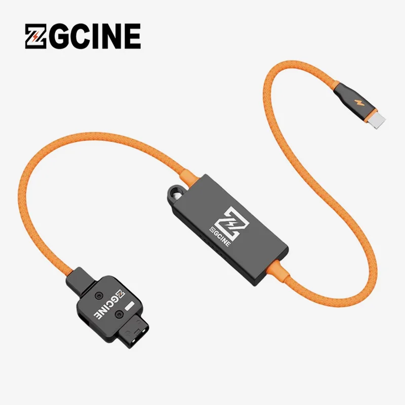 

ZGCINE DT-PD 20‘’ D-Tap to USB-C PD 2-Way V-Mount Charger Power Delivery Cable for V-Mount Battery/Mirrorless Cameras/Phones