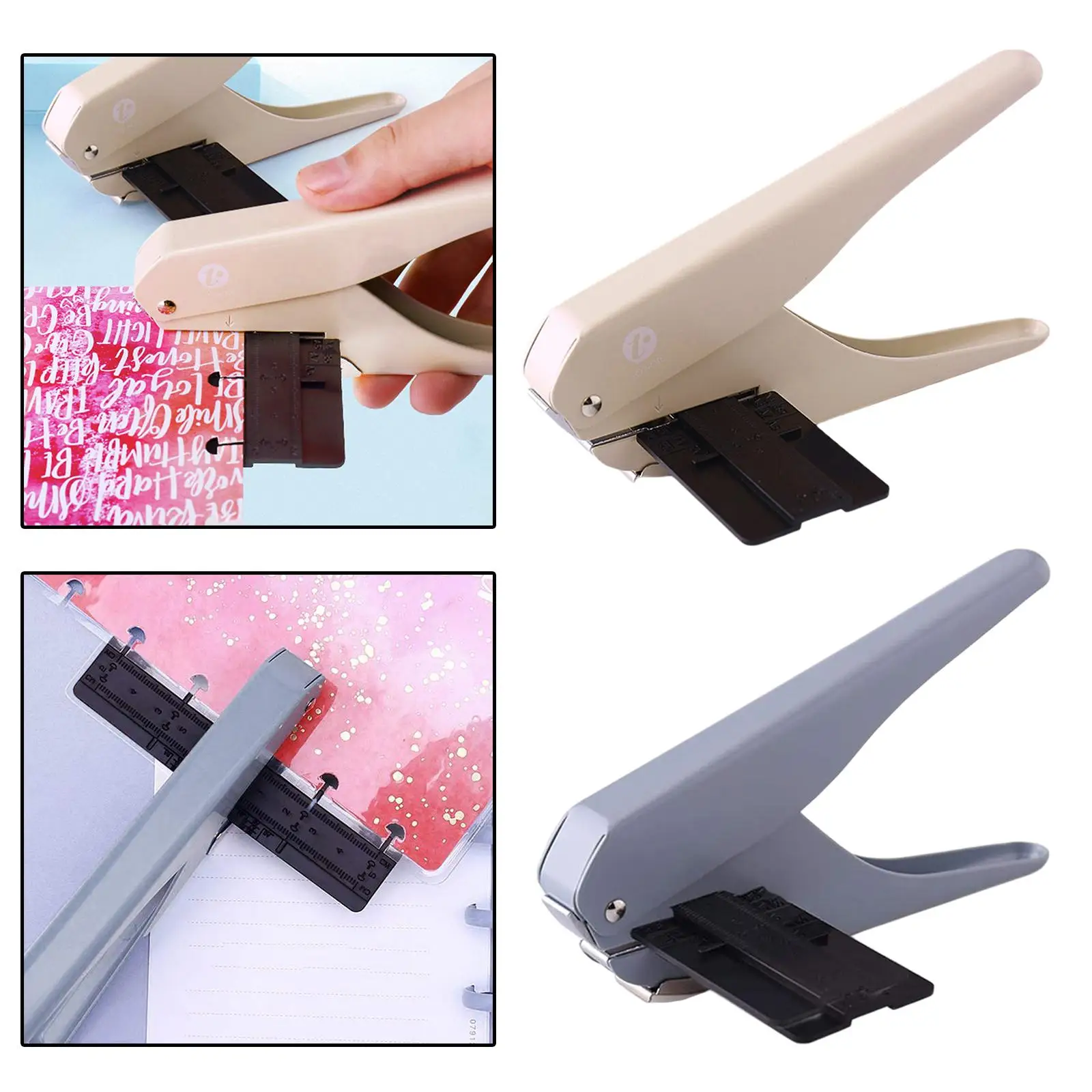 , Metal Single Handheld Hole Paper Punch, DIY Craft Shape Paper Cutter es, Perfect Supplies