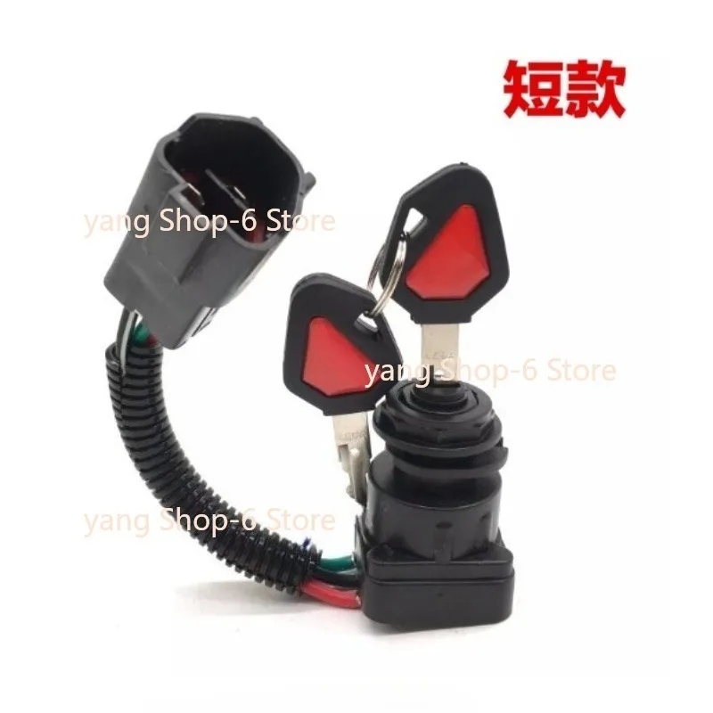 Ignition Switch Key Fit for Kubota excavator U15/U30 KX155 163 175
