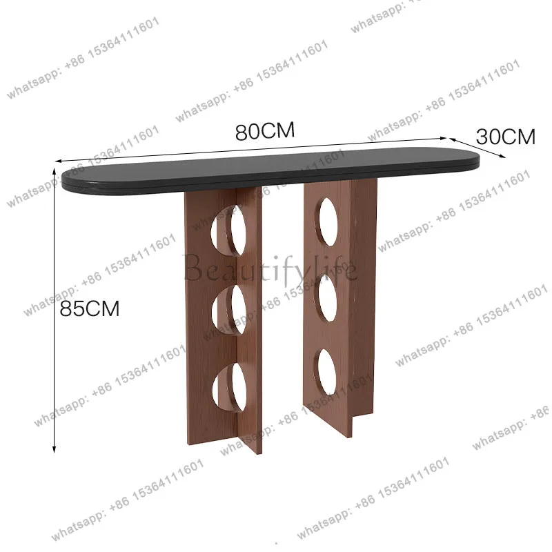 Creative Nordic Unique Console Tables Space Saving Console Entrance Creative Living Room Furniture Mesita Recibidor De Entrada