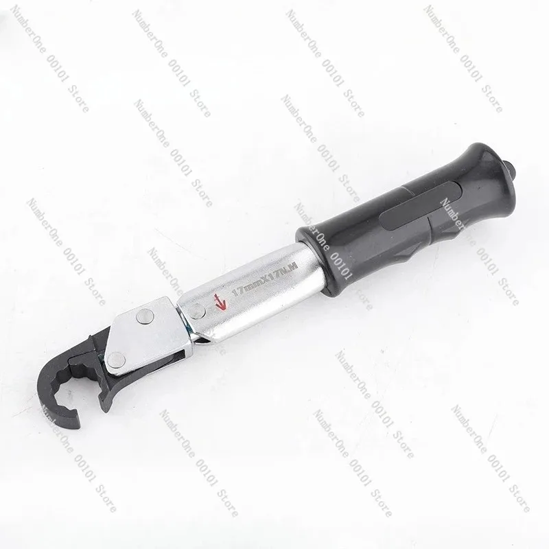 17-29mm Open End Torque Wrench Set, High Precision Click Type for AC Repair & HVAC Flare Nut Tightening