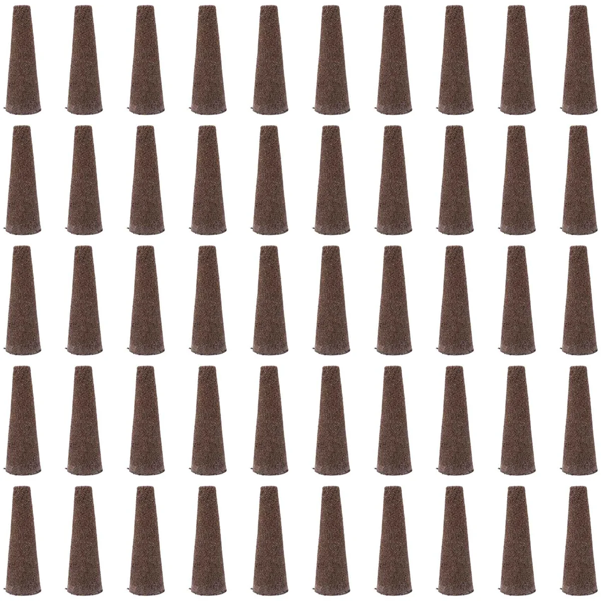 수경 식물 성장용 스폰지, 친환경 식물 성장 플러그, 50 개 팩