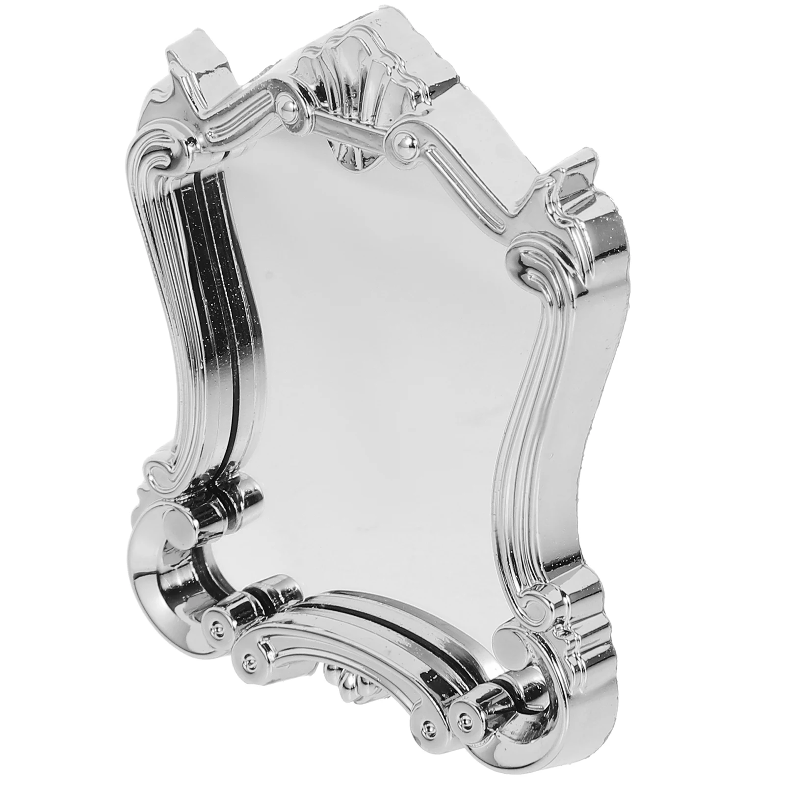 

Mini Furniture Mirror Dollhouse Accessories Miniature for Bathroom Decoration Mirrors Scene Prop