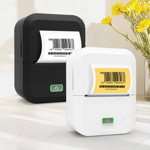 Inkless Label Printer X2 Wireless Bluetooth Thermal Label Maker Similar as B1 B21 M110 Marklife P50 E210 Or 1PK X2 Label Paper