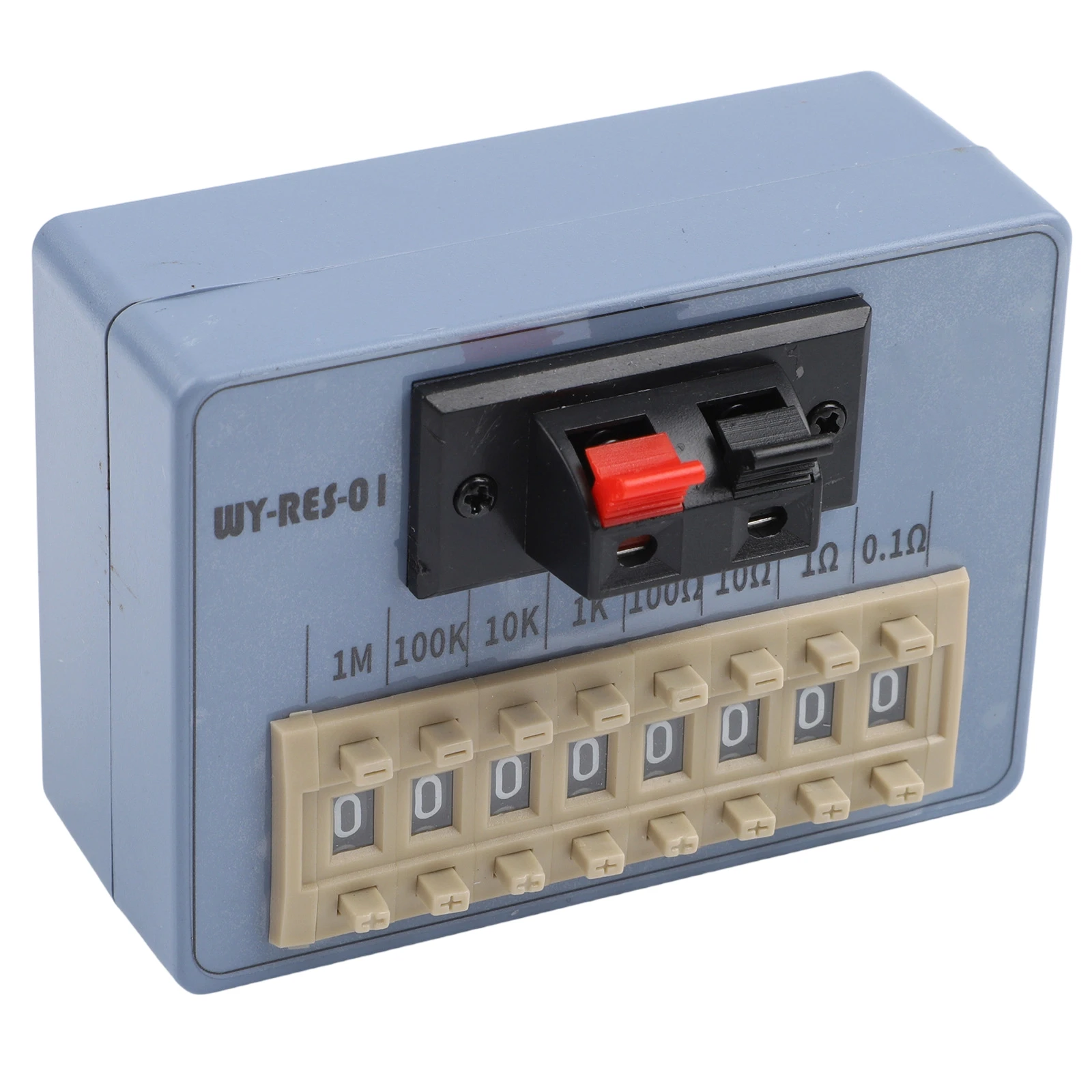 WY-RES-01 Einstellbare Widerstandsbox, kompaktes, tragbares Widerstands-Einstellwerkzeug für elektronische Tests und DIY-Schaltkreiskalibrierung – Detail 5