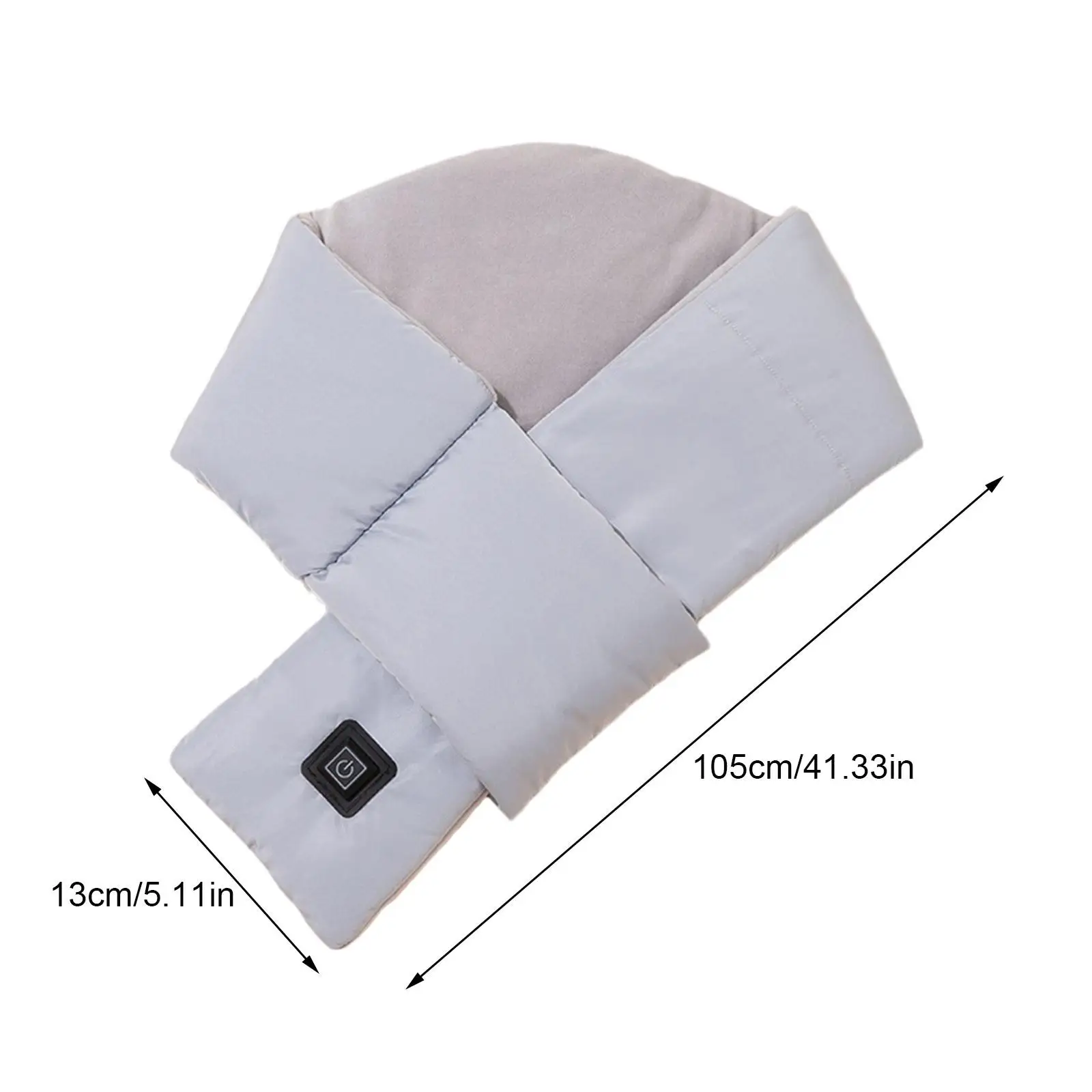 Heat scarf neck protector heating scarf collar intelligent cold winter men and women warmth gods rechargeable