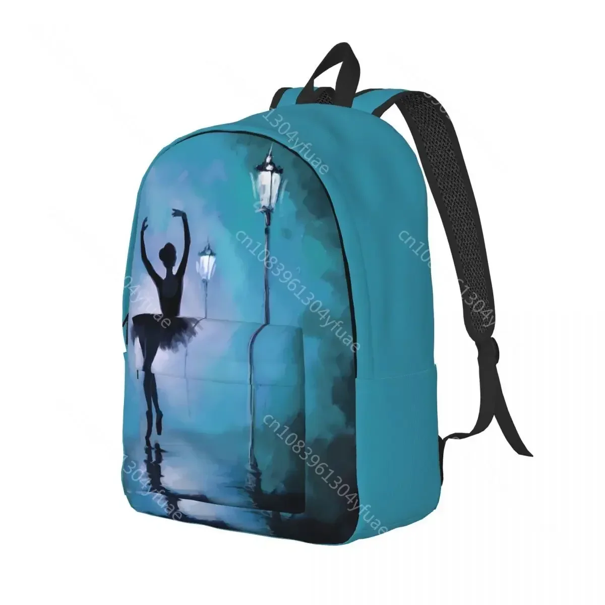 Ballet In The Night Backpack Painting Sport Backpacks Teen Design Durable School Bags Streetwear Rucksack Xmas Gift