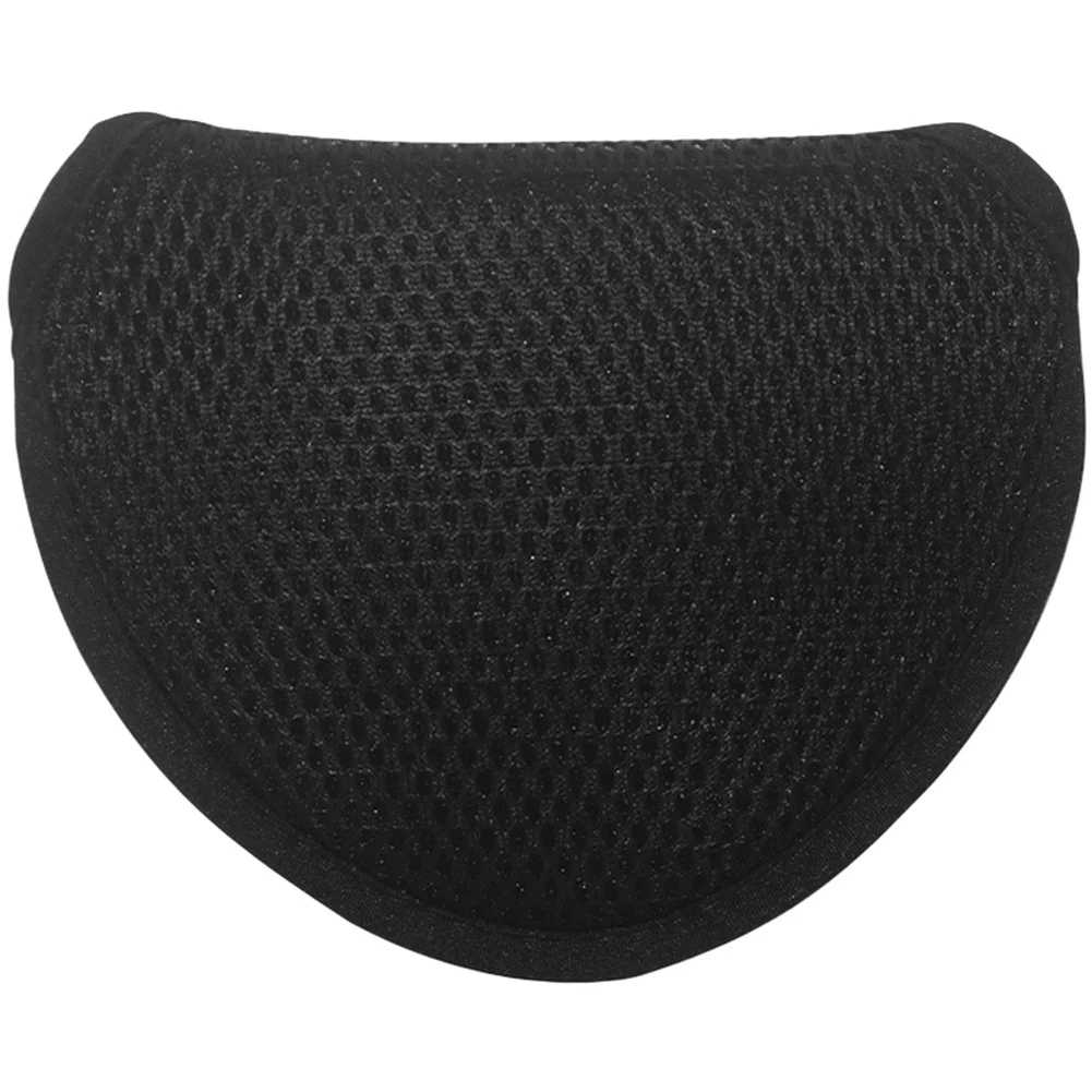 1pc Golf Putter Head Cover 16x12cm Nylon Mesh Thickened Semicircle Mallet Rod Protection Cover For Golf Club Cover Replace Parts