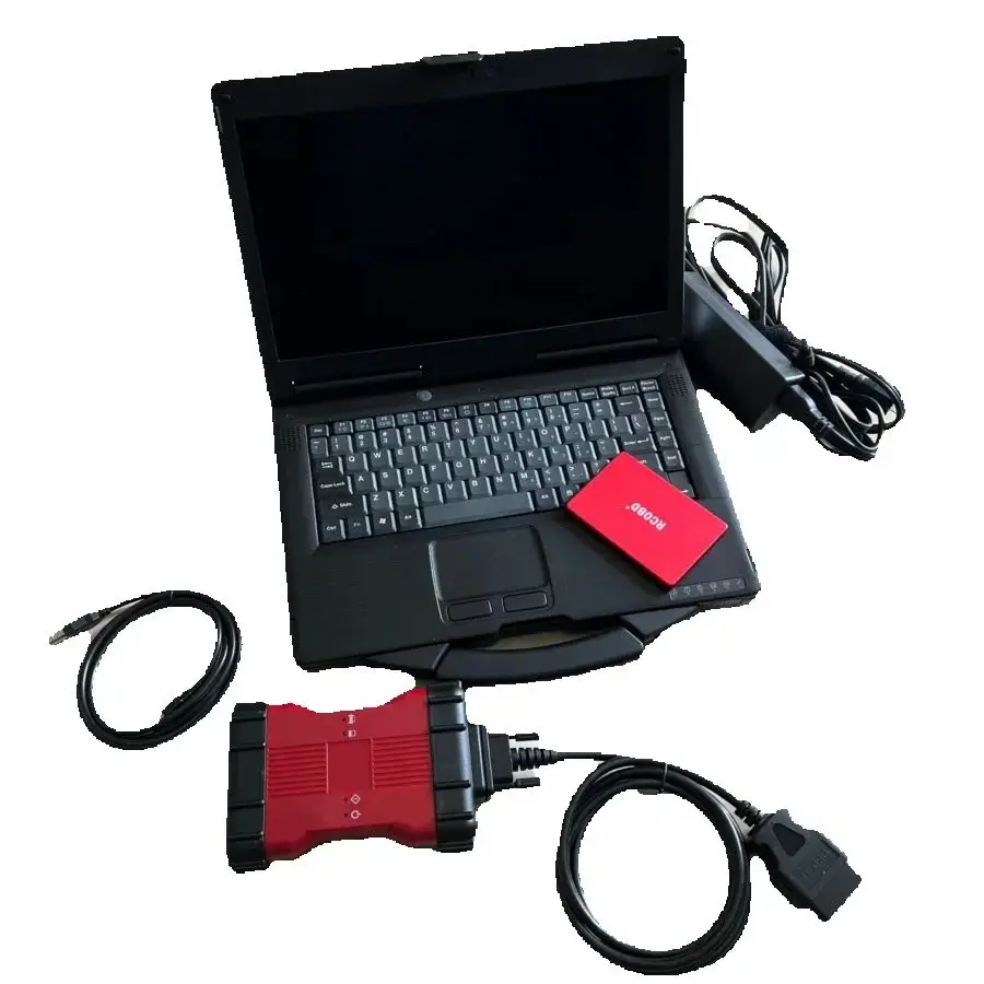 VCM2 2 в 1 для Fo/rd v130 и диагностического инструмента M/azda IDS V136 VCM II с разъемом и игрой для ноутбука CF53 I5