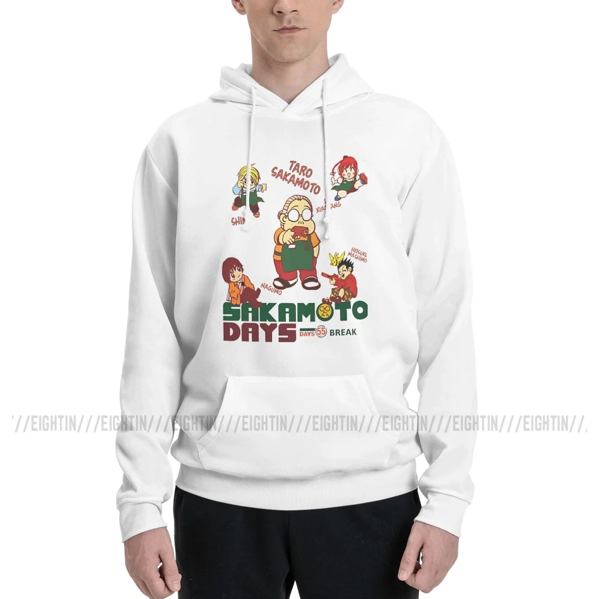 

Awesome Hoodies Couple Thin Fleece Sweatshirt Man Sakamoto Days - Unstoppable Legend Pure Cotton Hooded Sweatshirt Hooded Tops