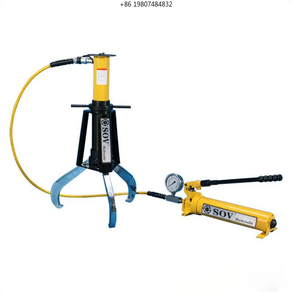 Aliexpress Hot Sale 50 Ton Split-Type Skid-Resistant Hydraulic Gear Puller, Stainless Steel for Bearing Unloading