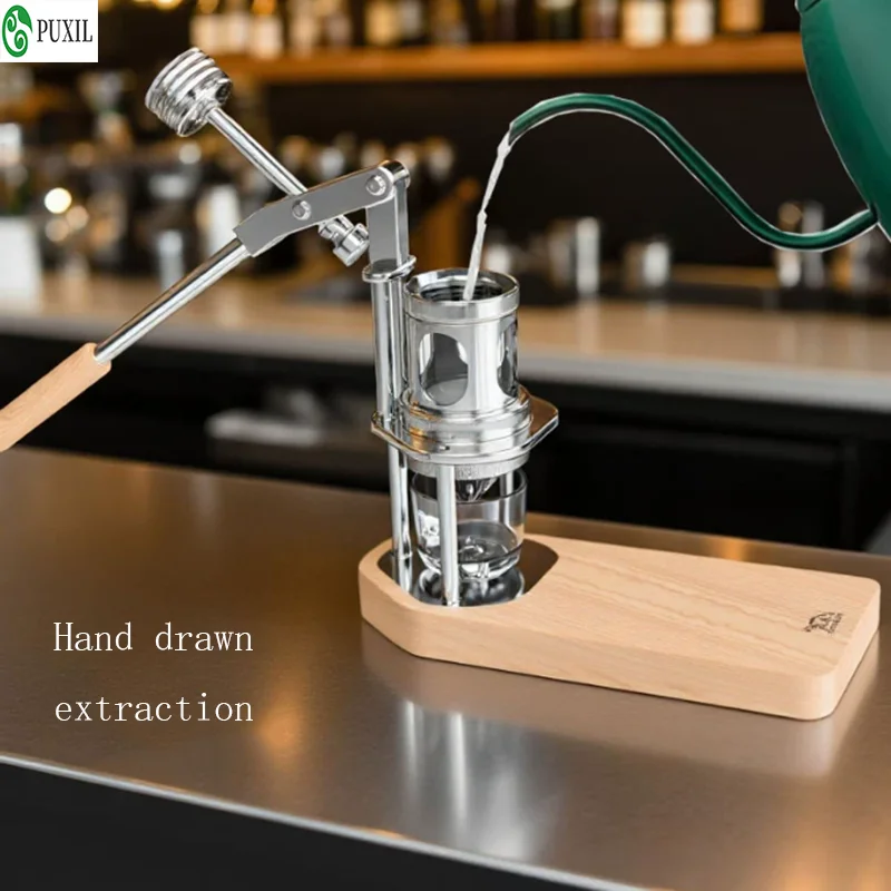 Mesin Espresso Manual Mini 6-9 - Pressure Gauge Espresso ulasan dan harga