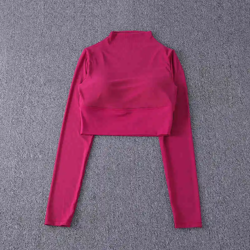 Yoga Pilates sexy hoodie for women; quick-drying, lightweight mesh sports wear for running training and fitness; long sleeves fo