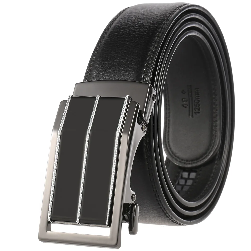Neuer Designer gürtel für Männer Metall automatische Schnalle Echt leder Hüftgurt Luxus Mode
