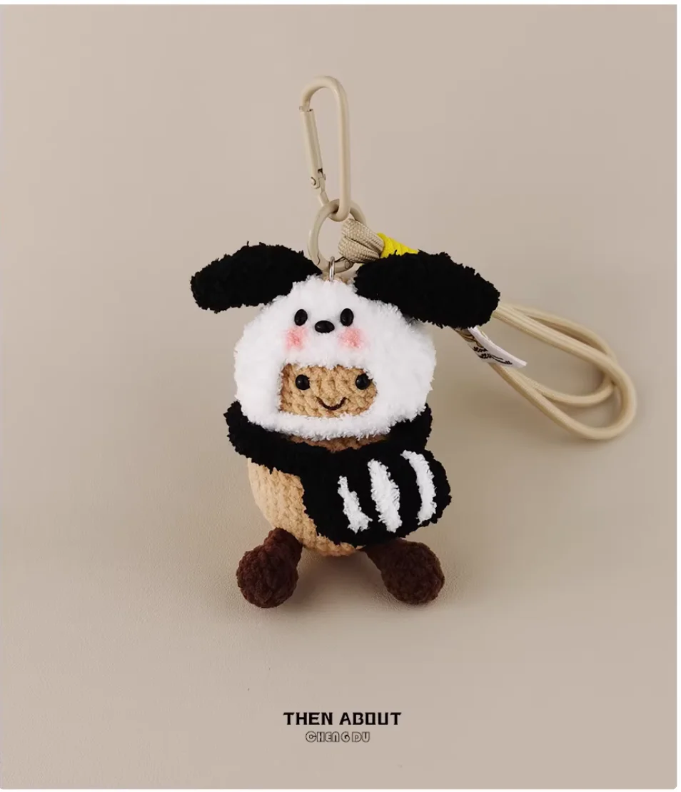 

Сумка для куклы Peanut Pochacco, сумка-подвеска, брелок для ключей, роскошные нишевые подарки для пожилых людей.