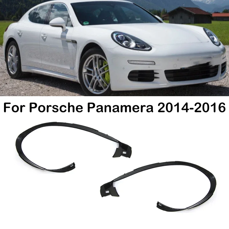 New！ For Porsche Panamera 2014 2015 2016 Car Headlight Rubber Sealing Strip Trim Headlamp Decorative Strip Waterproof Accessorie