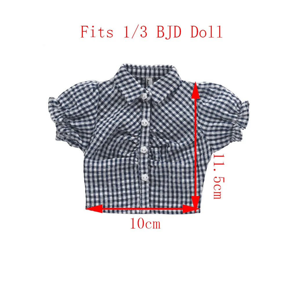 1/3 BJD Doll Clothes DD SD Ball Joint Doll Fashion Shirt, Crop Top T-shirt, Slip Dress Toy Accessories Girl Gift