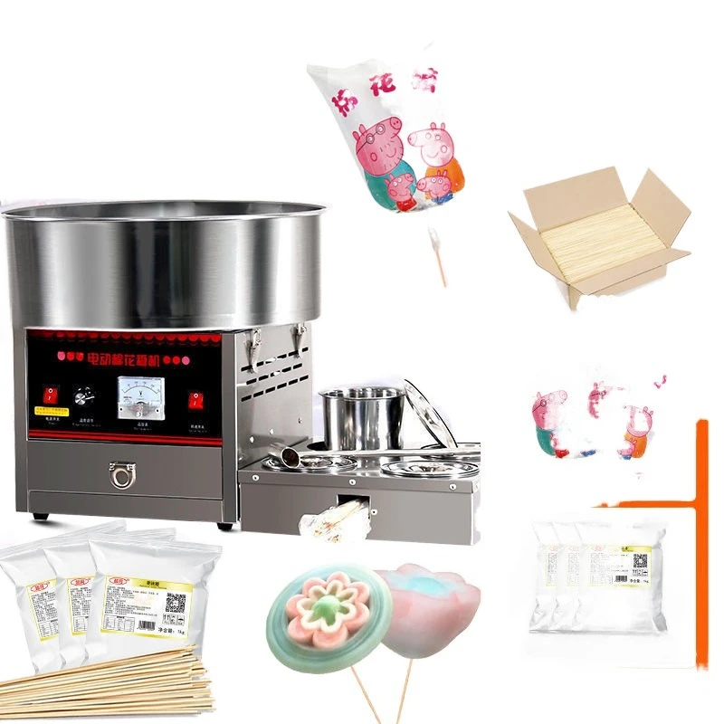 Commercial fancy marshmallow machine, fully automatic, electric, small