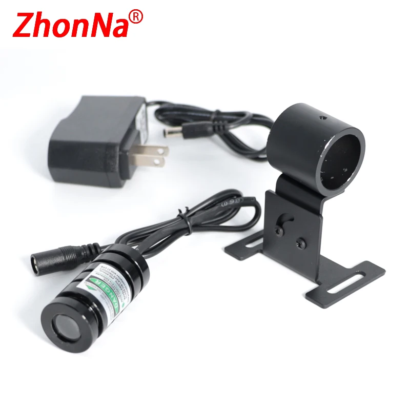 Green 532nm Adjustable Laser Module, Laser Line Positioning for Woodworking, Stone Cutting, Calibrator, Measurement Tool