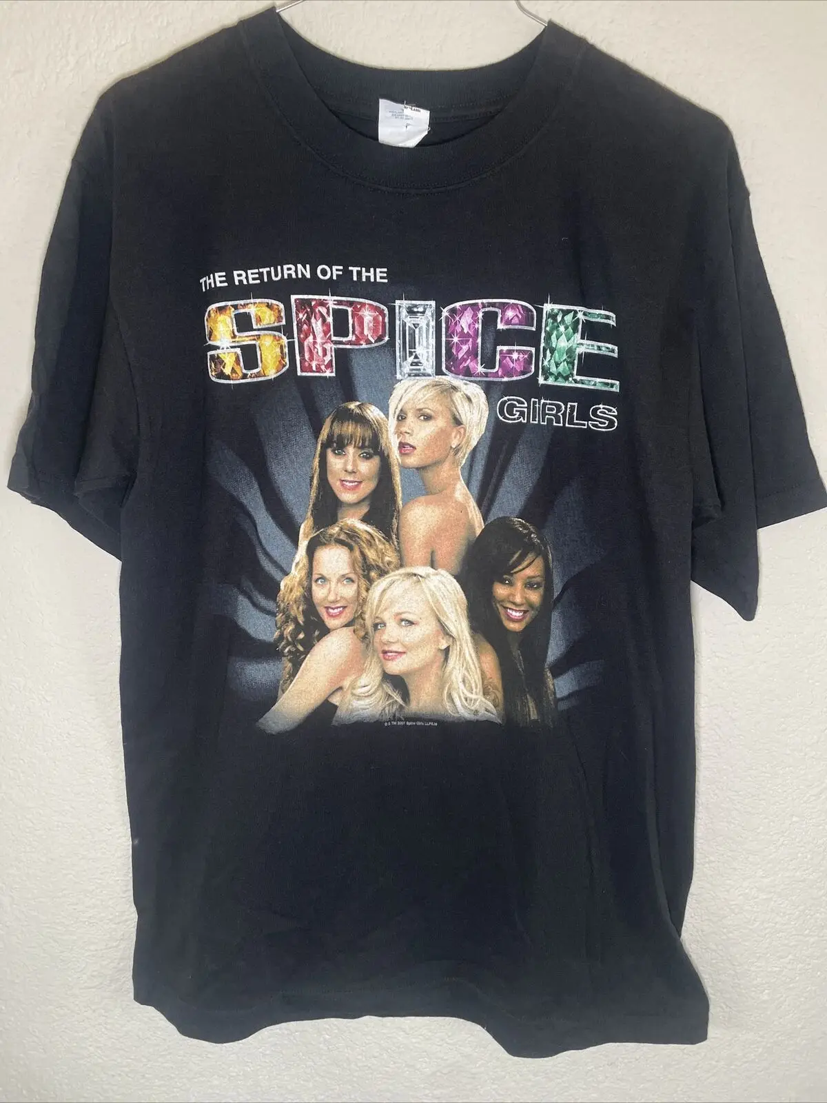 

Spice Girls T Shirt Medium Tour Merch 2 Sided The Return Of The Spice Y2K M