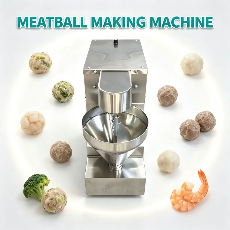 Commercial Stainless Steel Meatball Forming Machine For Restaurant Canteen Meatball Making Machine