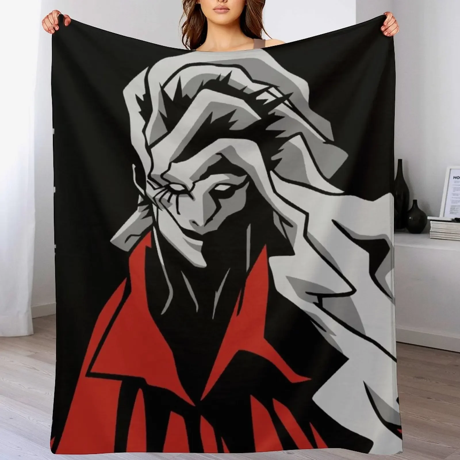 

Ergo Proxy Throw Blanket Soft Bedroom Blanket for Night Sleeping