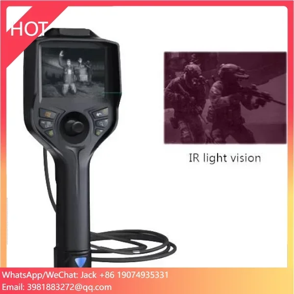 Infrared Video Borescope With Optical Ir Light 940Nm  1.5M Testing Cable 6.0mm Camera Lens