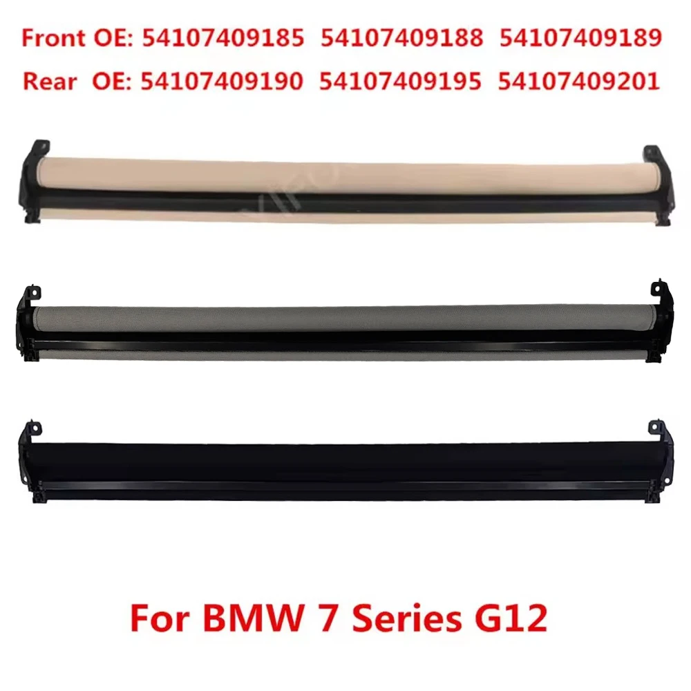 

Car Panorama Sunroof Sunshade Curtain Cover Assembly For BMW 7 Series G12 M740Li M760Li 2016 2017 2018 2019 2020 Front and Rear