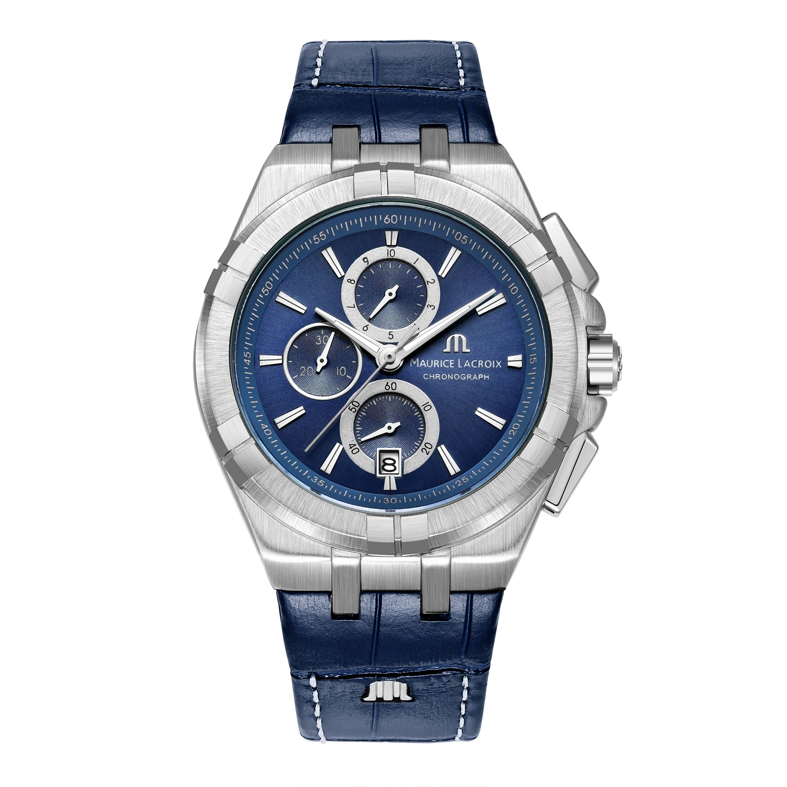 موريس لاكروا أيكون كوارتز كرونوغراف الفايكنج طبعة محدودة ساعة ل MerHalloween هدية الكريسماس Montre أرض الإنسان Relogio