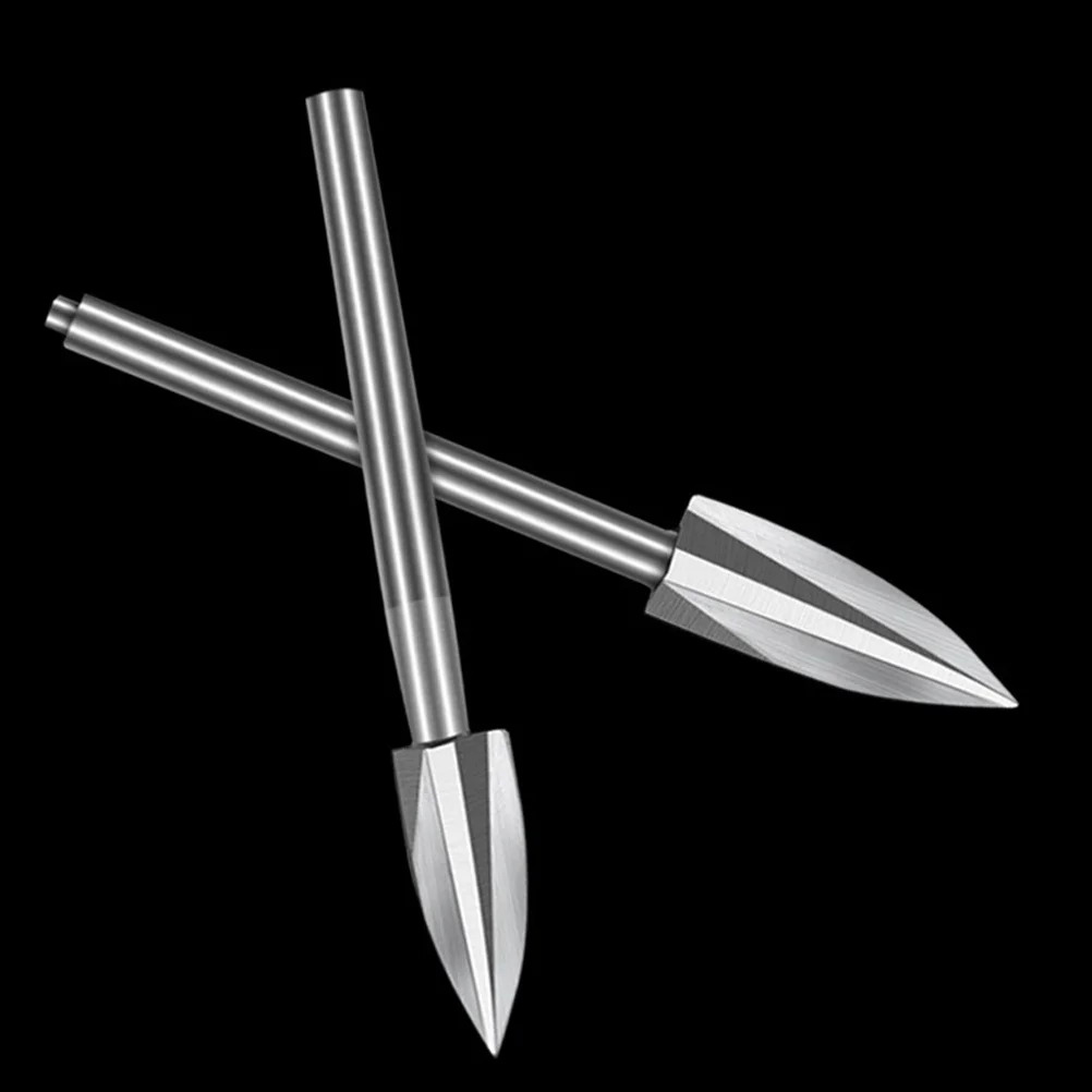 

5 шт., набор сверл для резьбы по дереву, прочные вращающиеся сверла из белой стали для деревообработки, гравировки, скульптуры, инструменты «сделай сам», сверла