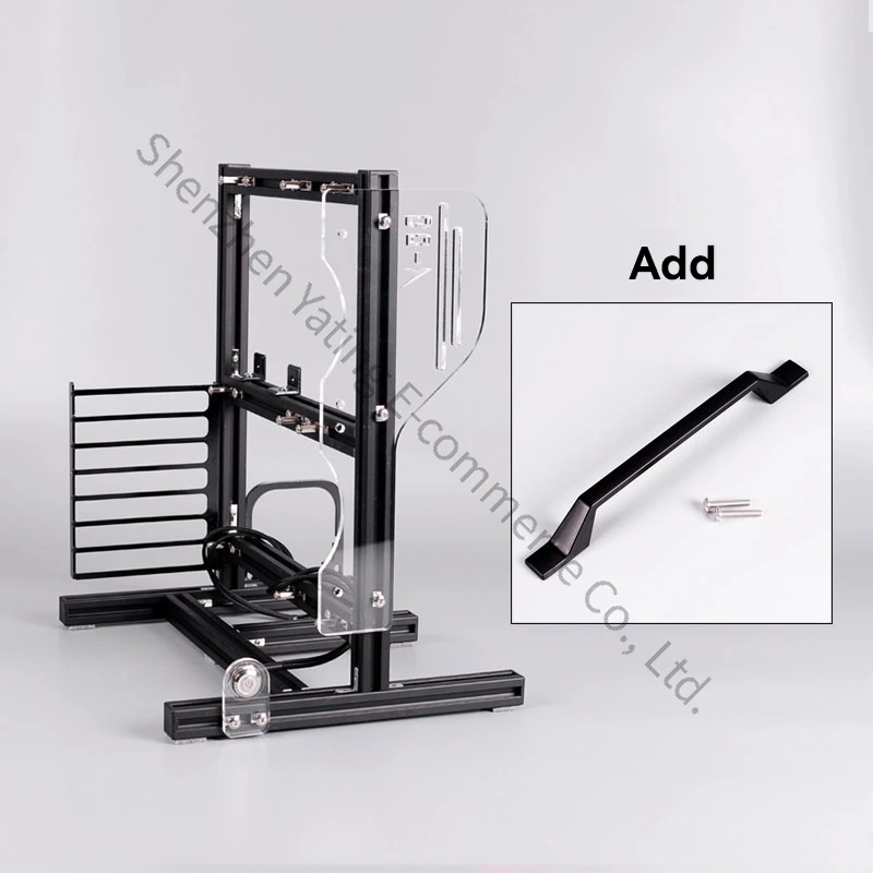 

New Aluminum ATX Chassis Water Cooled Chassis All Aluminum Computer Main Case Open Chassis Game ITX Vertical