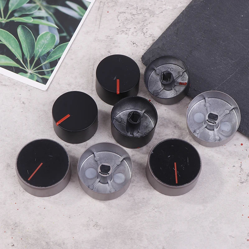 2 шт. 8 мм ручки газовой плиты переключатель управления духовой панелью аксессуары для газовой плиты в сборе черная кнопка