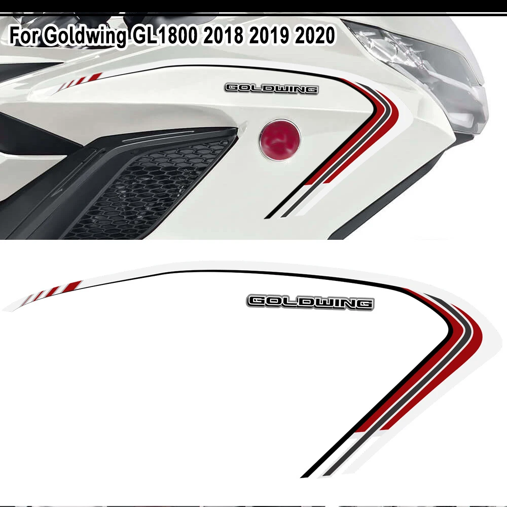 Motorcycle Tank Pad GL 1800 Touring Sticker Decal Kit Case For Honda Goldwing GL1800 F6B Protector Fairing Fender 2018 2019 2020