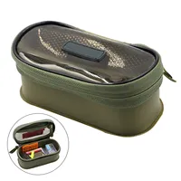 New Fishing Tackle Box Lure Bait Organizer Fishing Gear Accessories Portable Protection Bag Small Case Storage Bucket Thickened