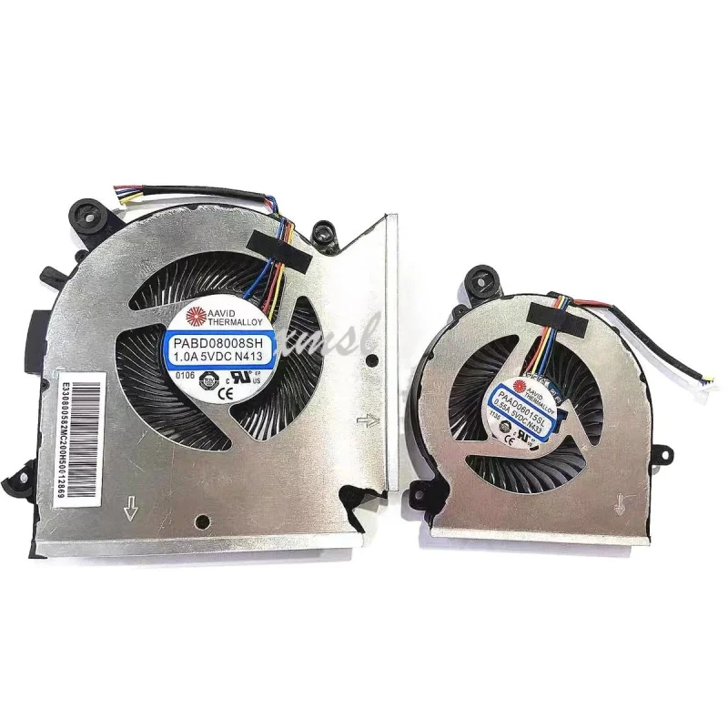 New Laptop Cooler CPU GPU Cooling Fan For MSI GF63 MS-16R1 16R2 16R3 16R4 16R5