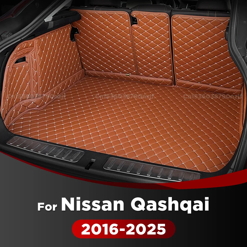 For Nissan Qashqai 2016-2025 24 23 22 21 20 19 18 17 Auto Full Coverage Trunk Mat Car Cover Pad Cargo Liner Interior Accessories